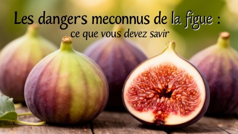 Les dangers méconnus de la figue : ce que vous devez savoir avant d&rsquo;en consommer régulièrement